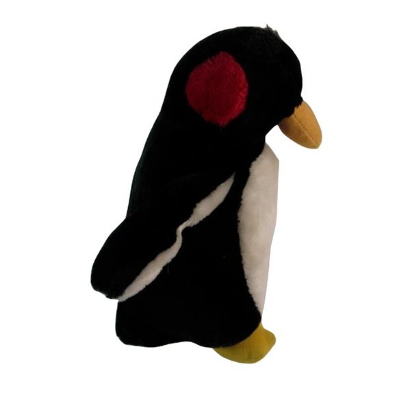 1987 Fundamental Too Squeezem's PENGUIN Plush Stuffed Toy Honks when you Squeeze - Picture 4 of 8